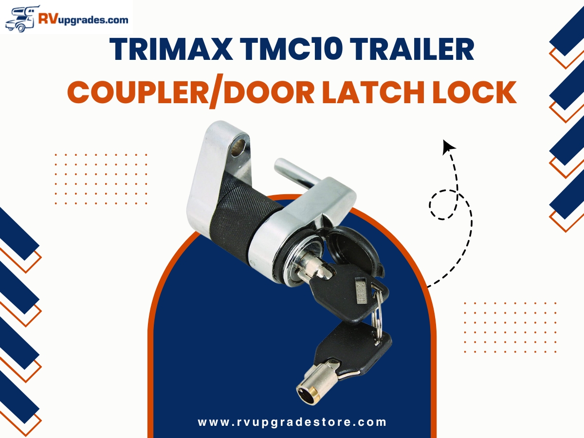 Trimax TMC10 Trailer Coupler/Door Latch Lock